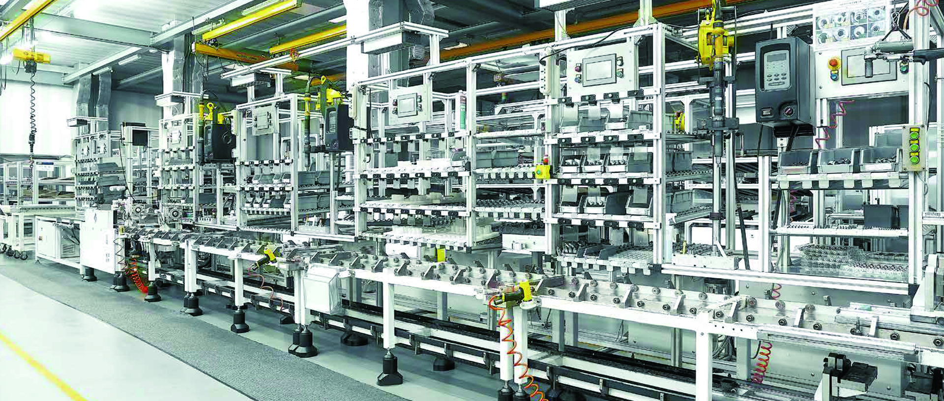 中型多路阀装配线